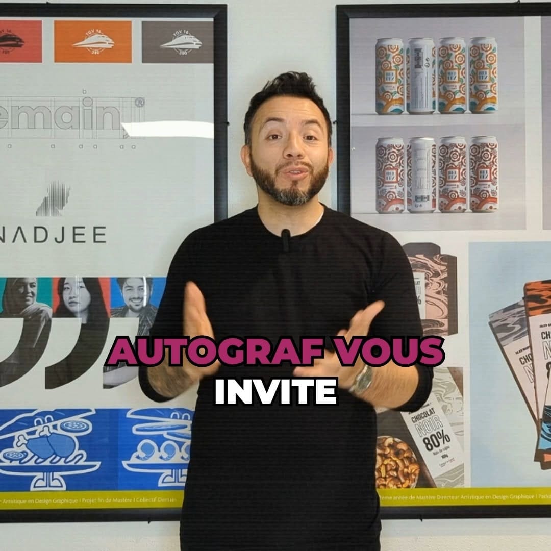 Post 9 by Ecole Autograf Design on Instagram (video)