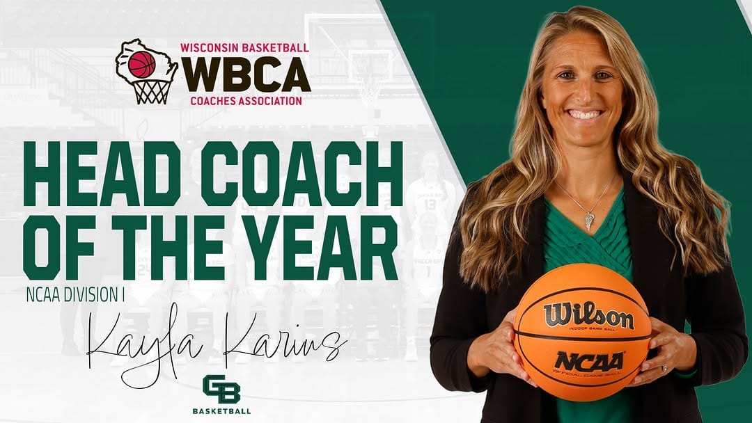 Post 8 by Green Bay Women's Basketball on Instagram (image)