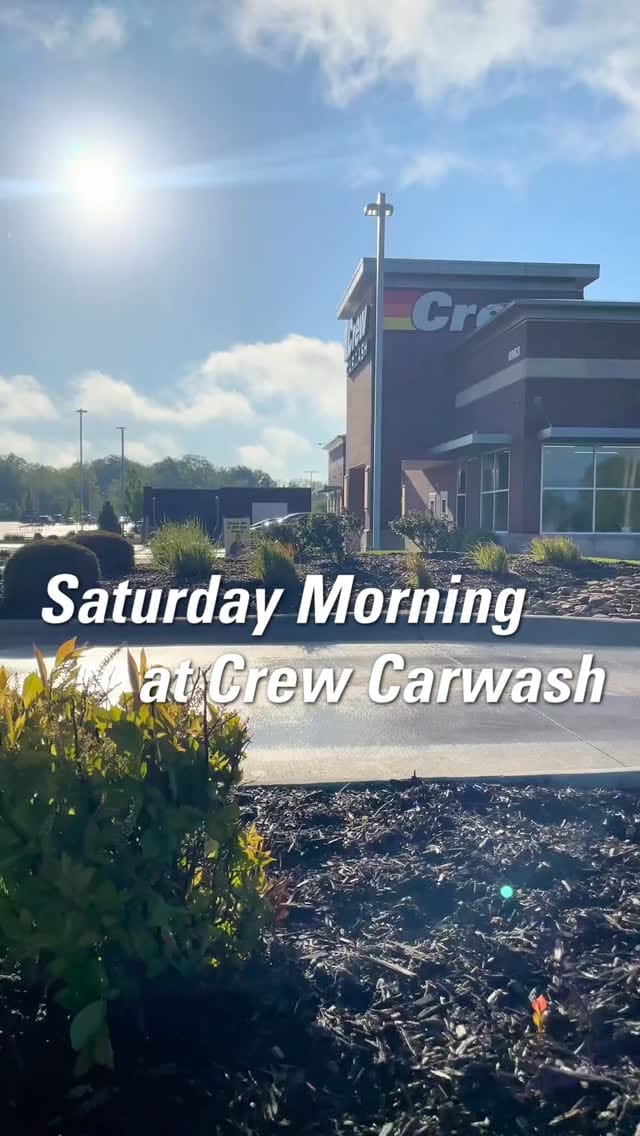 Post 7 by Crew Carwash on Instagram (video)