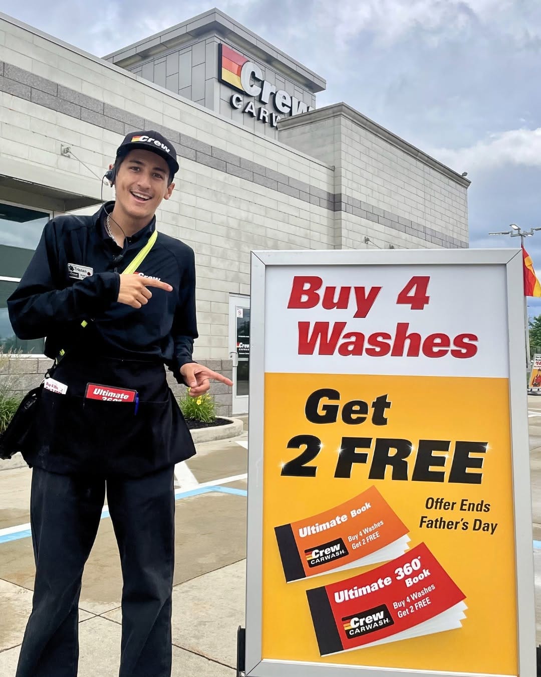 Post 1 by Crew Carwash on Instagram (image)