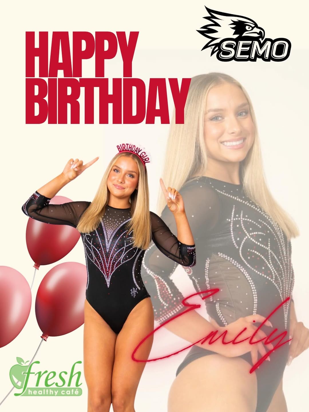 Post 1 by Redhawks Gymnastics on Instagram (image)