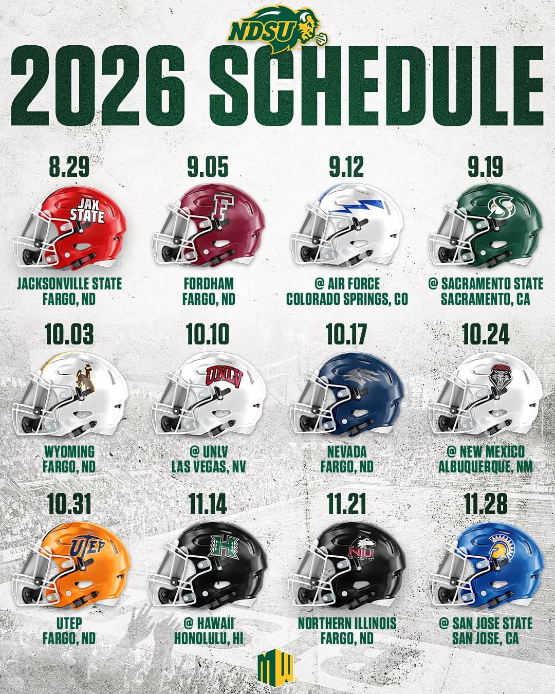 Post 10 by NDSU Football on Instagram (image)