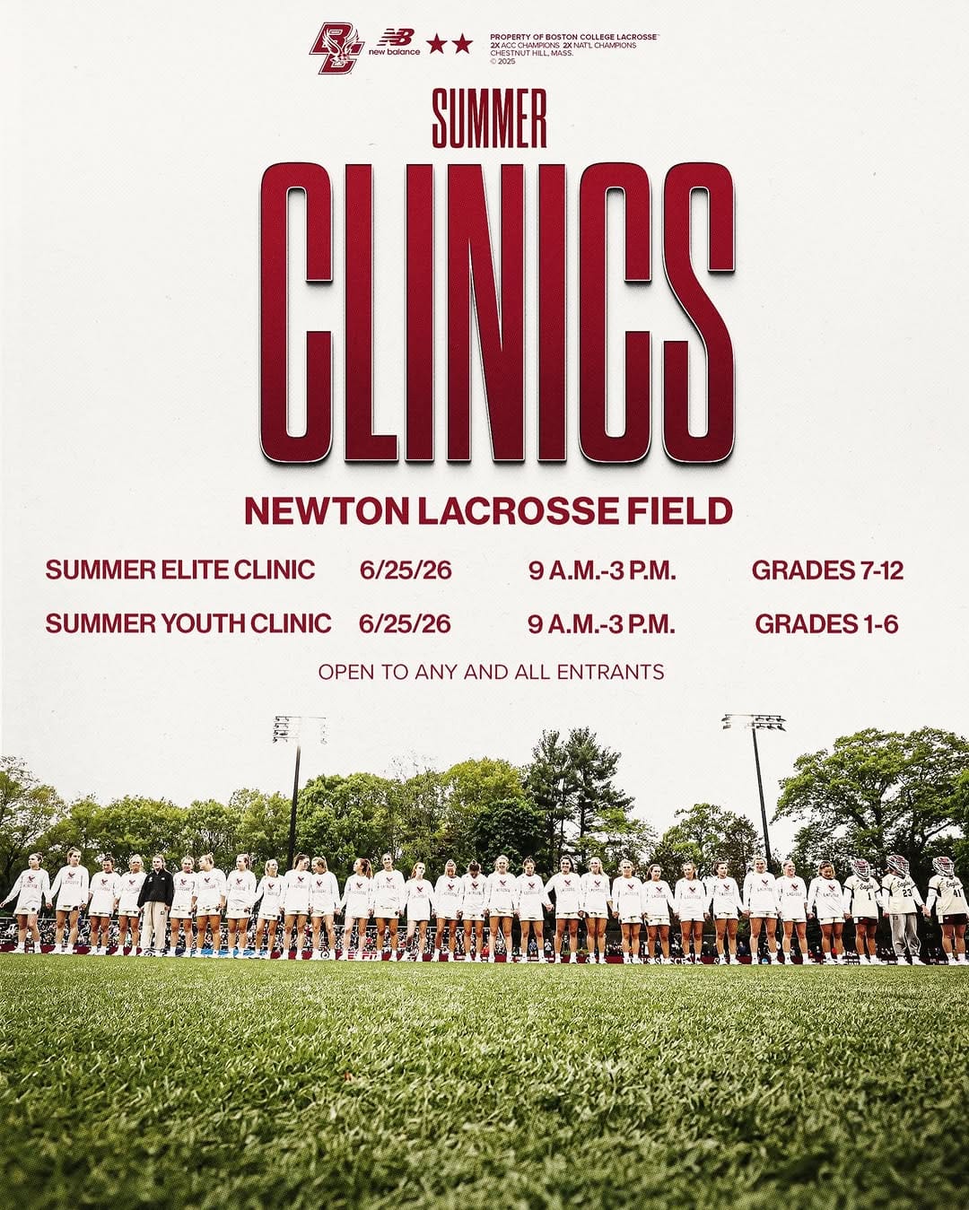 Post 1 by BC Women’s Lacrosse on Instagram (carousel)