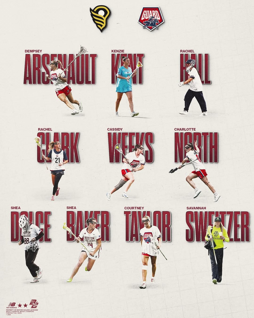 Post 8 by BC Women’s Lacrosse on Instagram (carousel)
