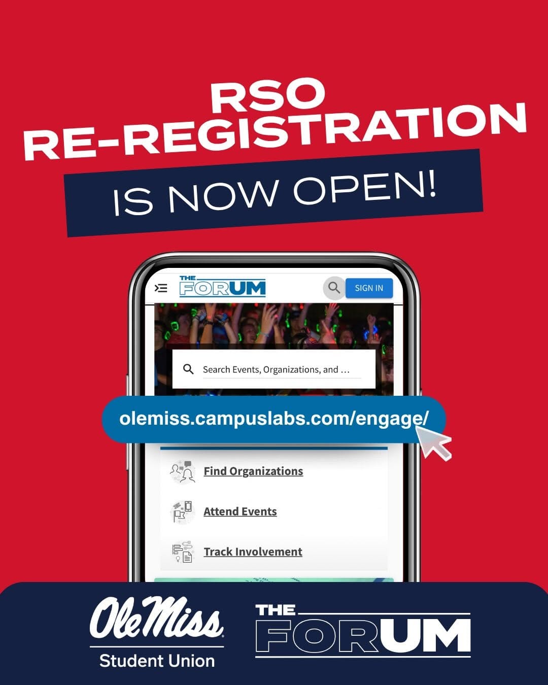 Post 4 by The Gertrude C. Ford Ole Miss Student Union on Instagram (carousel)