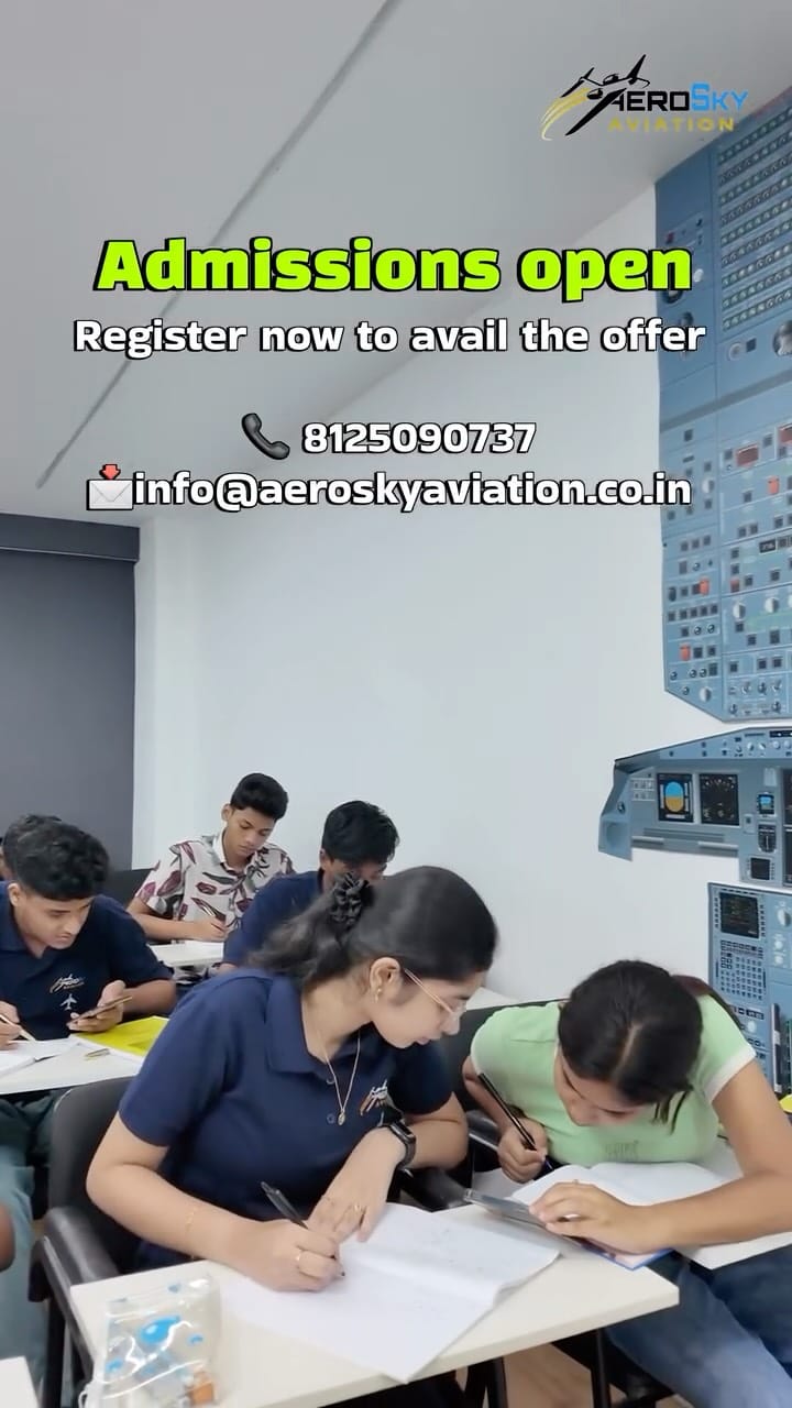 Post 2 by AeroSky Aviation | Pilot training institute | Ground Classes on Instagram (video)
