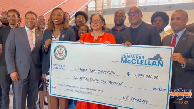 Post 10 by Virginia State University on Instagram (video)