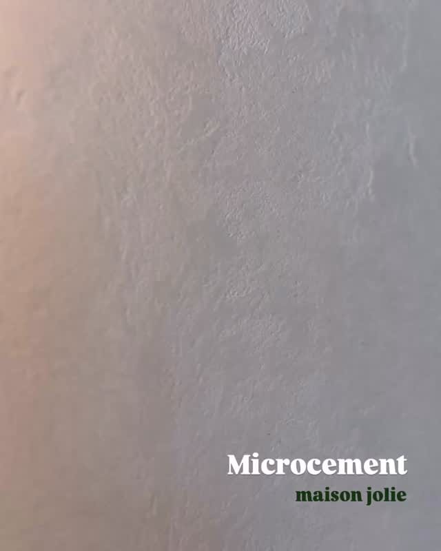 Post 1 by Limewash • Microcement • Plaster • Seamless Surfaces • on Instagram (video)