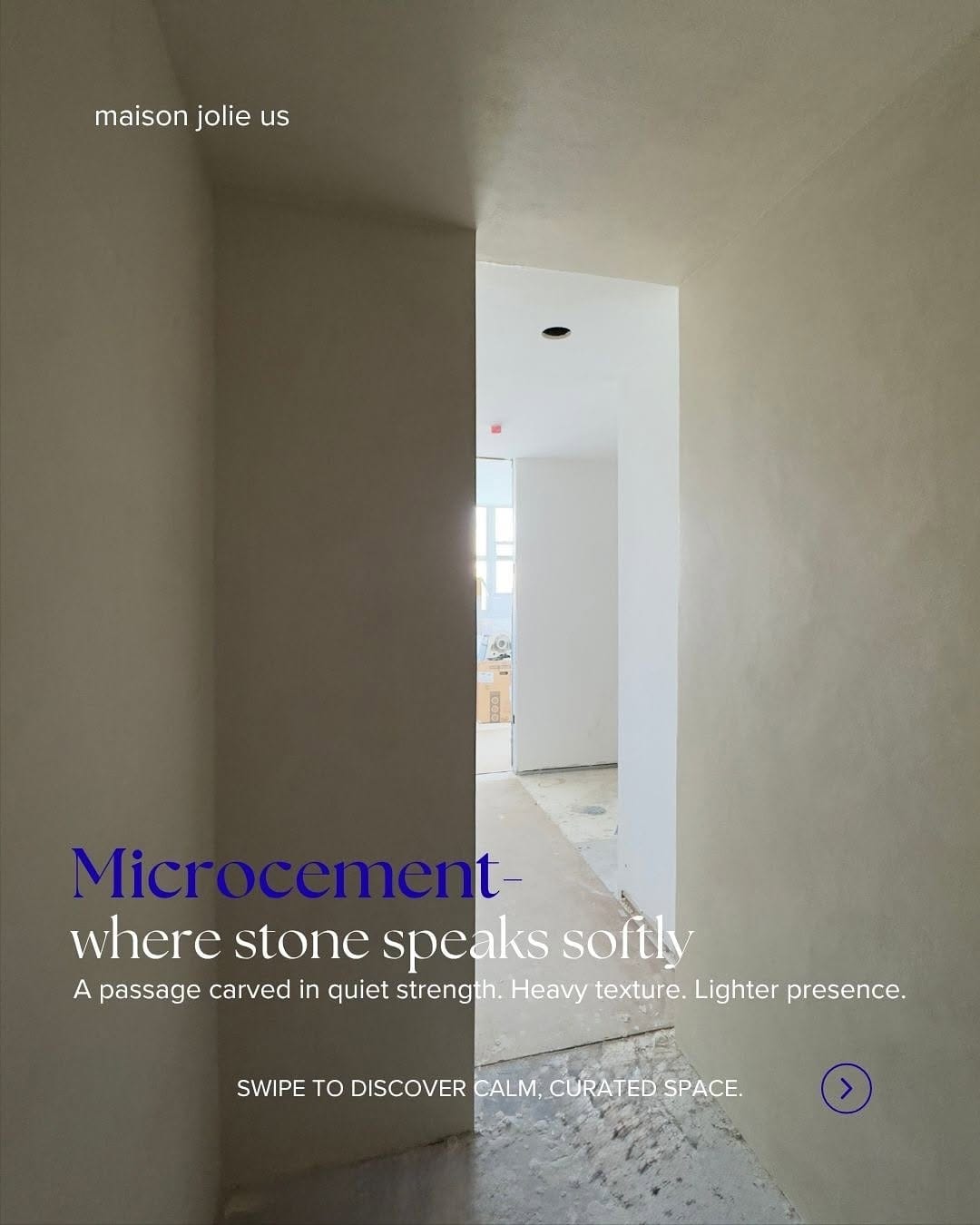Post 2 by Limewash • Microcement • Plaster • Seamless Surfaces • on Instagram (carousel)