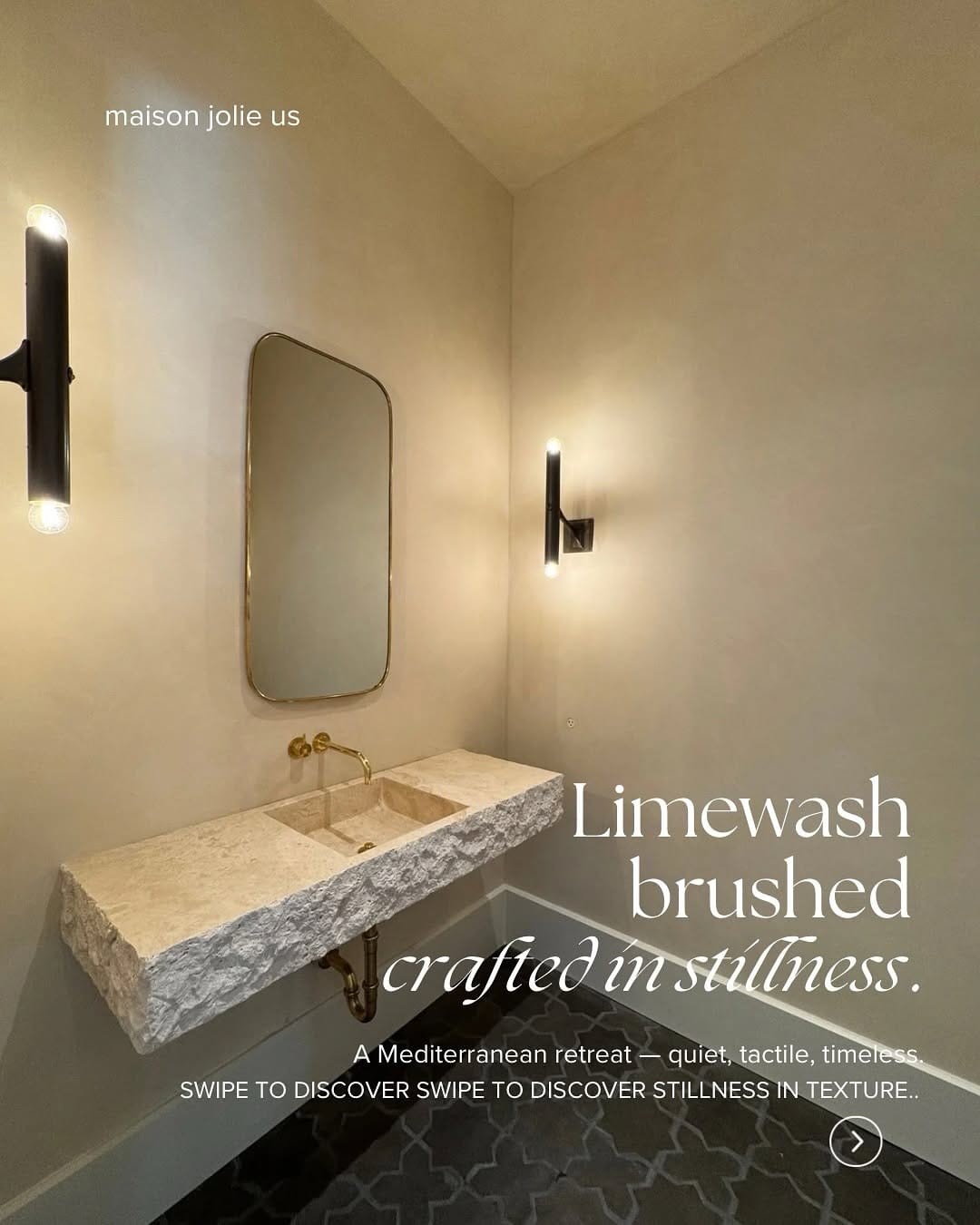 Post 4 by Limewash • Microcement • Plaster • Seamless Surfaces • on Instagram (carousel)