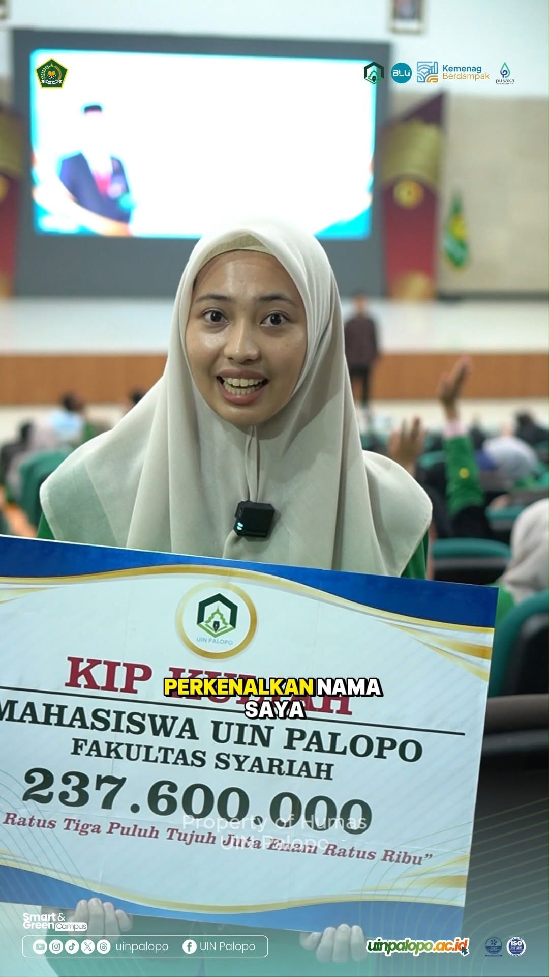 Post 10 by UNIVERSITAS ISLAM NEGERI PALOPO on Instagram (video)