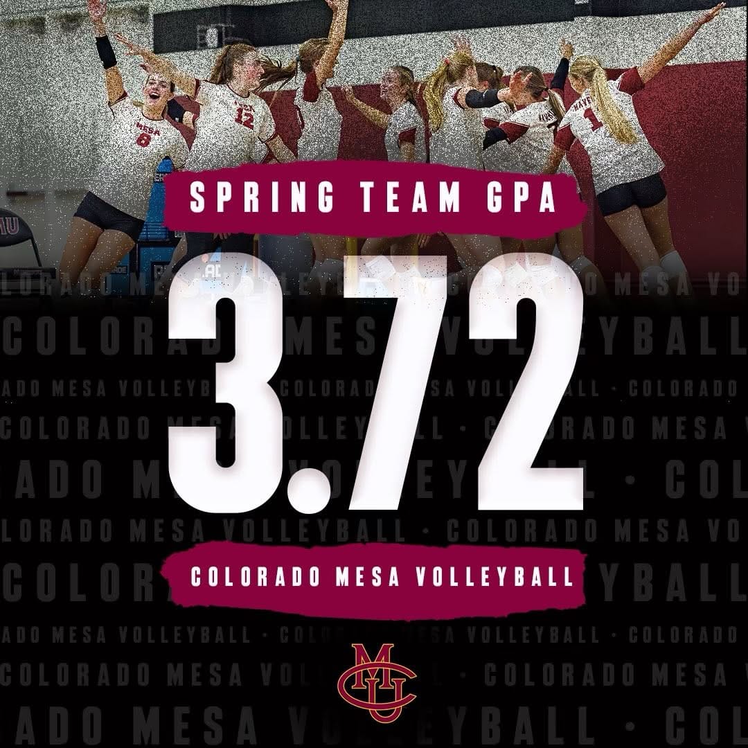 Post 2 by Colorado Mesa University Volleyball on Instagram (image)