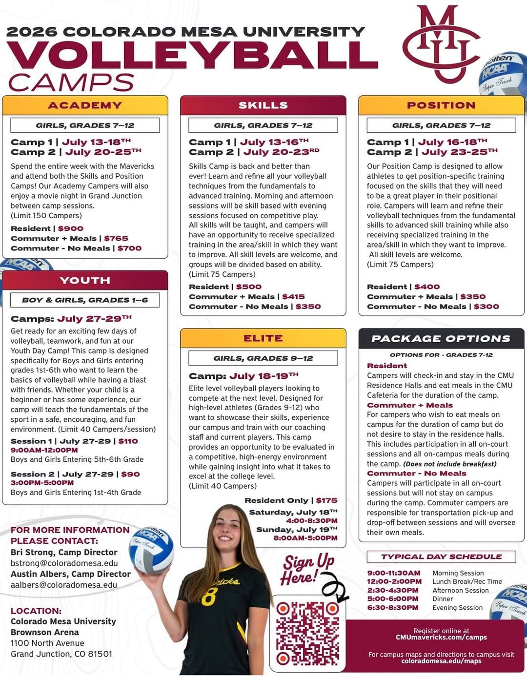 Post 10 by Colorado Mesa University Volleyball on Instagram (image)