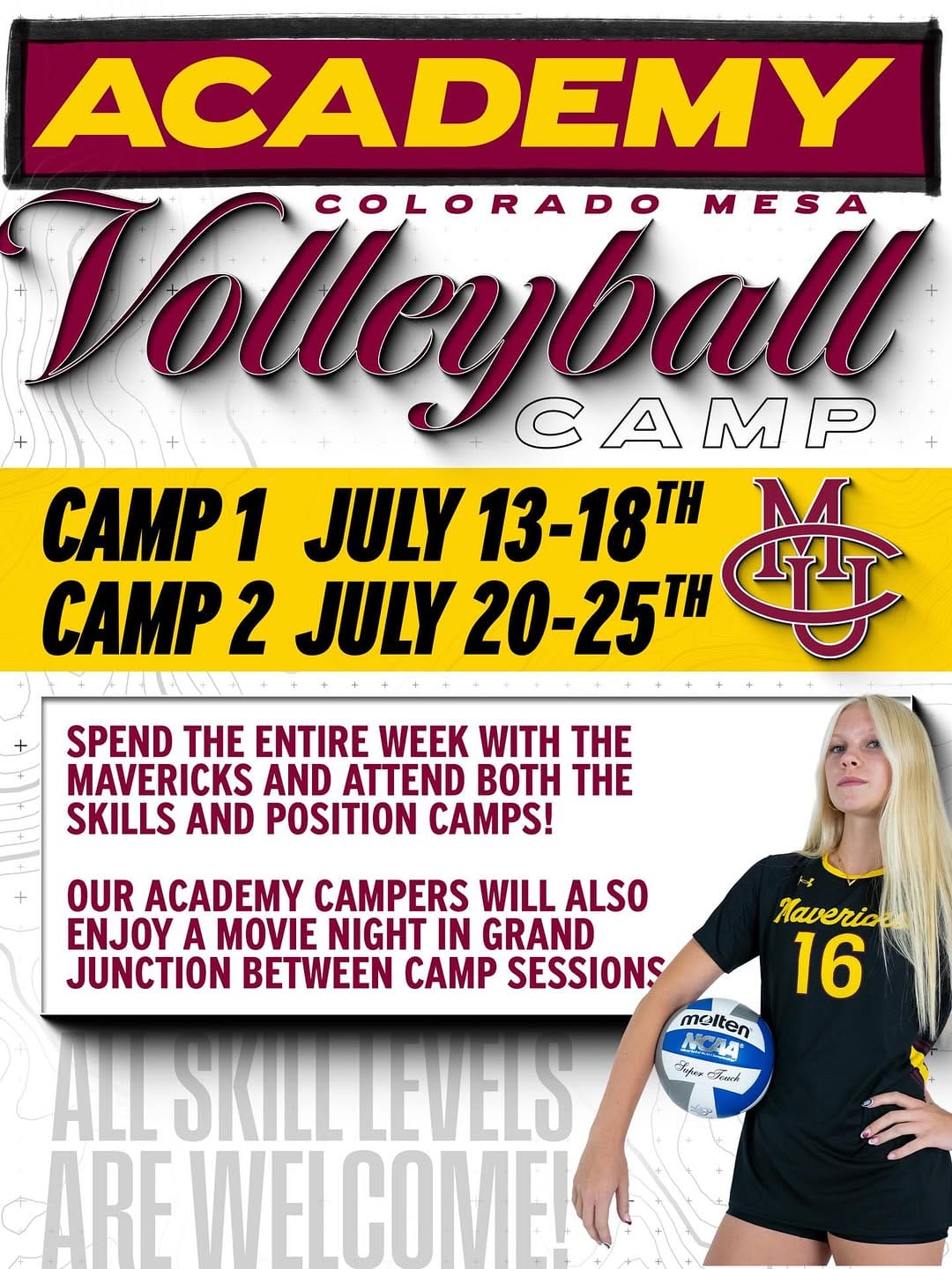 Post 9 by Colorado Mesa University Volleyball on Instagram (carousel)