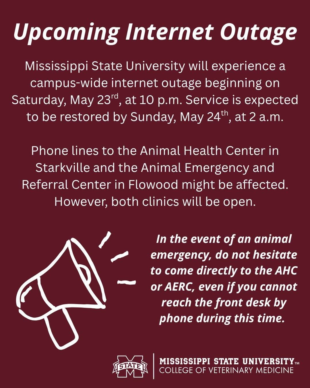 Post 10 by MSSTATE VETMED on Instagram (image)