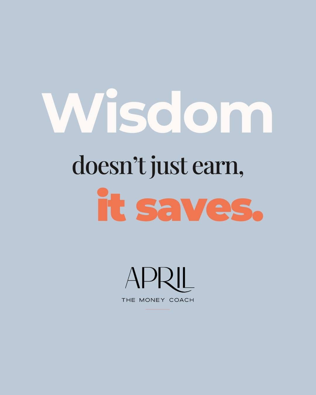 Post 6 by April | Money Coach on Instagram (image)