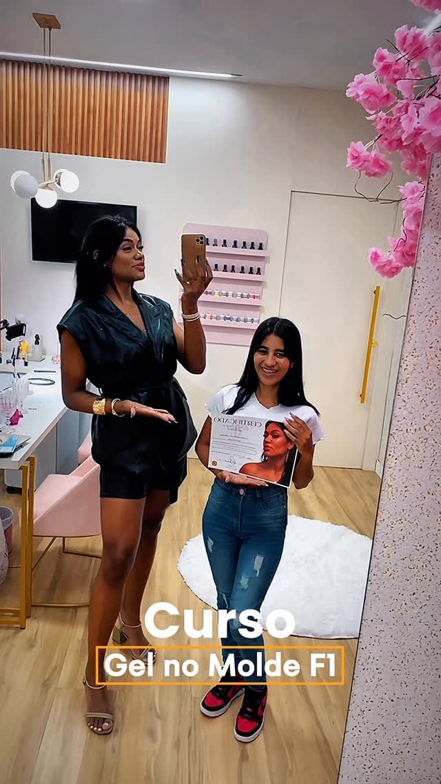 Post 7 by Nail designer São vicente | Instrutora | Curso unhas acrílicas on Instagram (video)