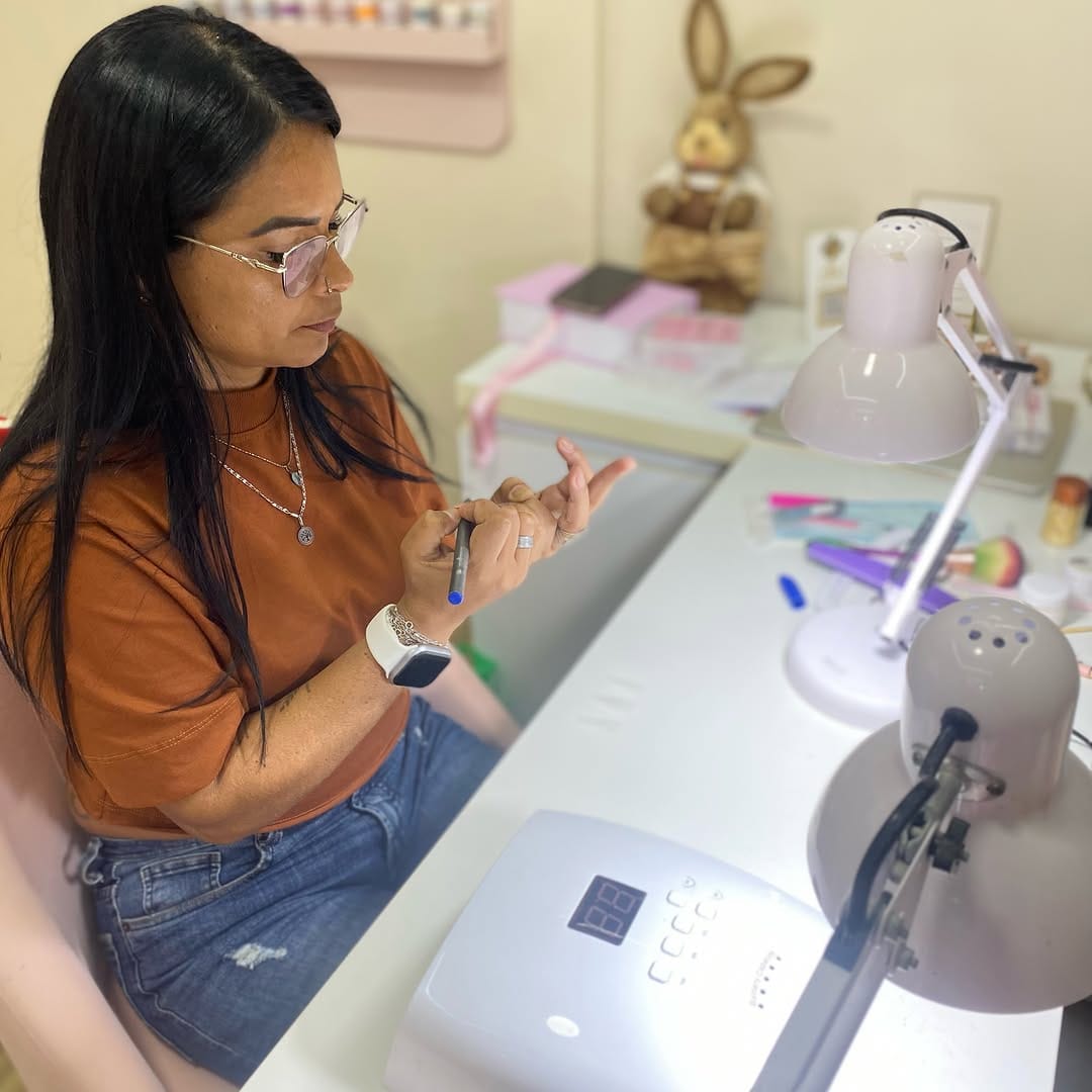 Post 3 by Nail designer São vicente | Instrutora | Curso unhas acrílicas on Instagram (carousel)