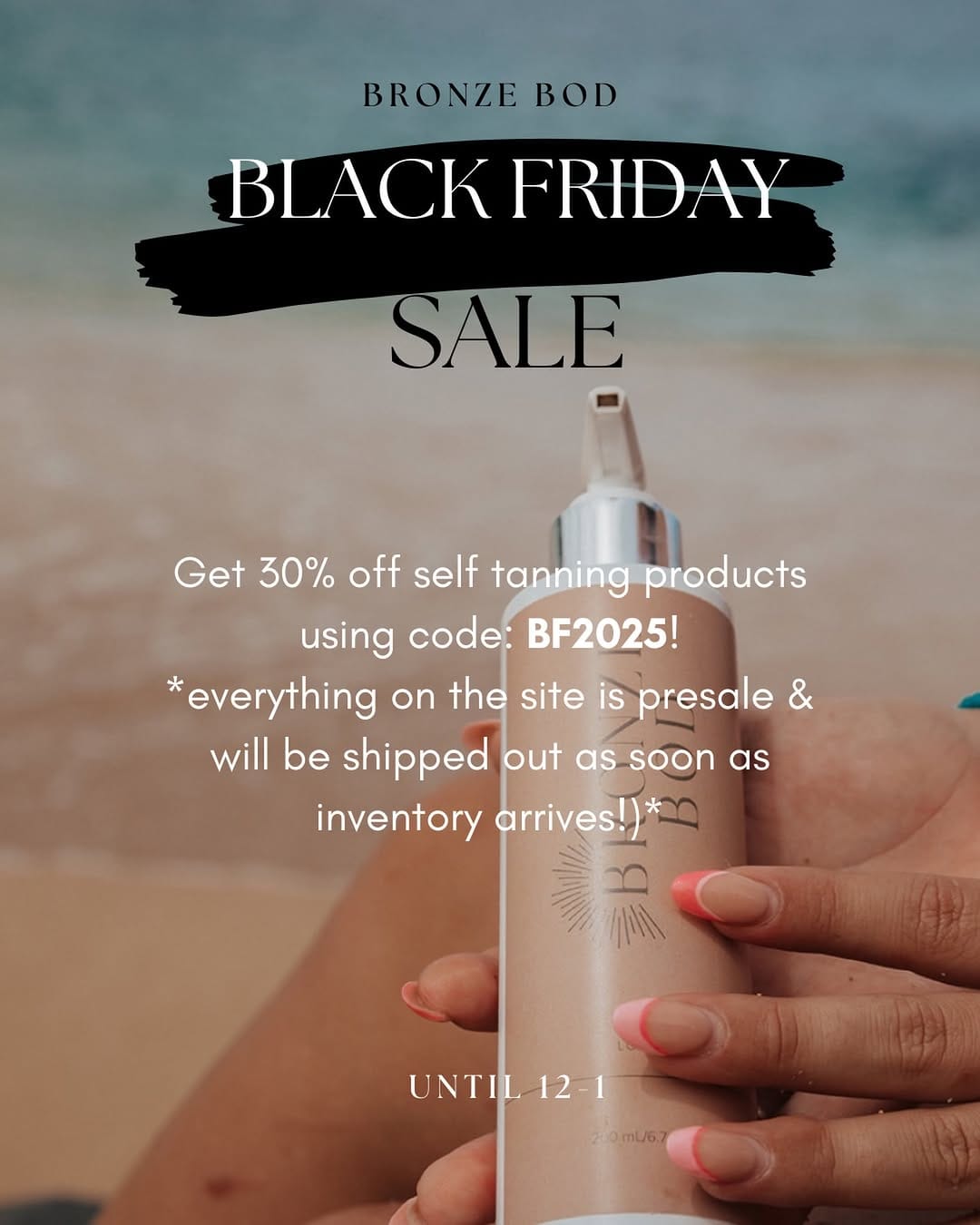 Post 3 by Bronze Bod | Self Tanners on Instagram (image)