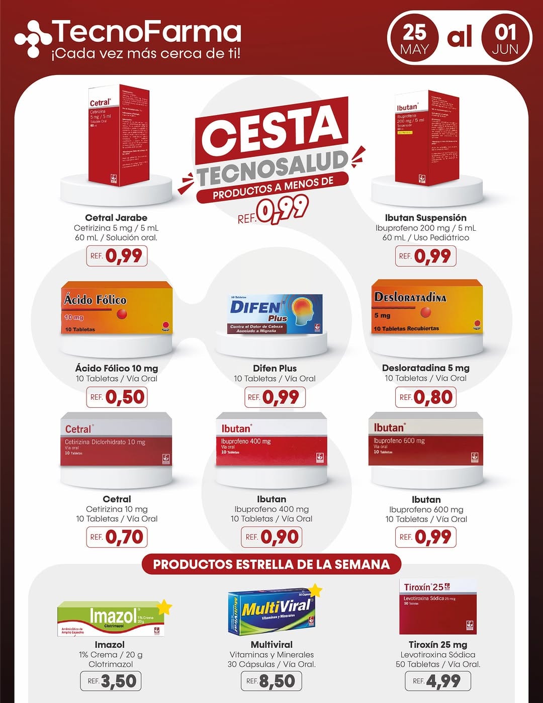 Post 3 by Tecnofarma Farmacia on Instagram (image)