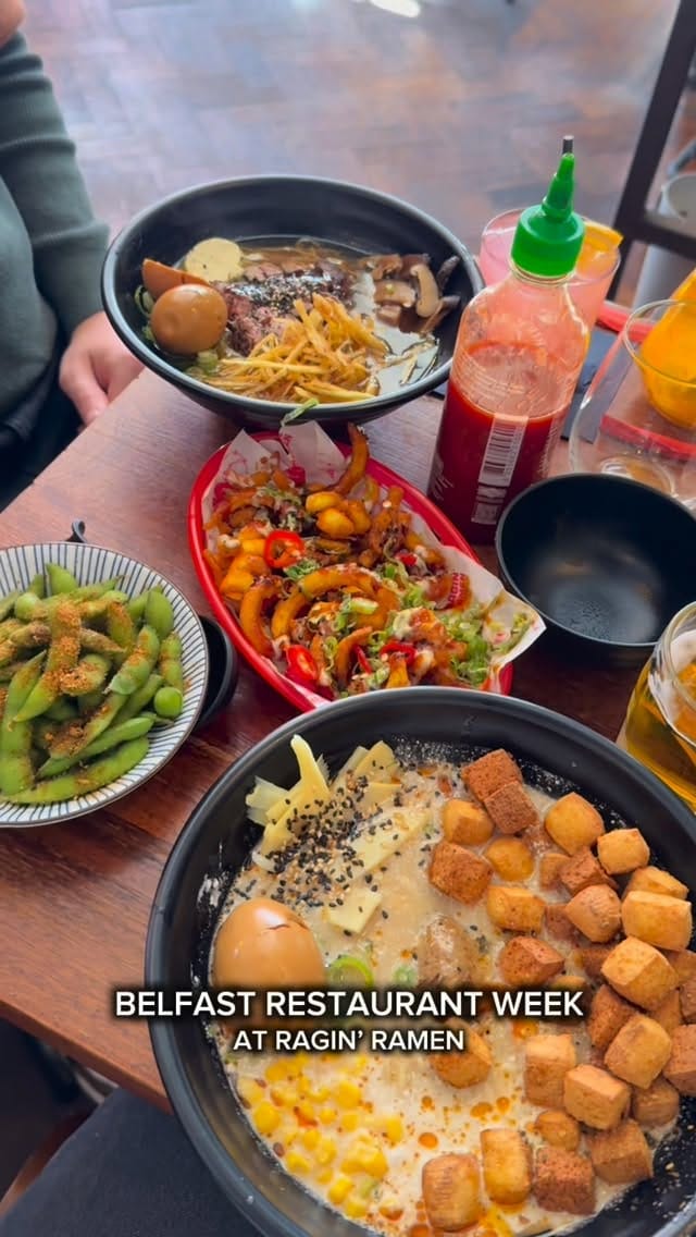 Post 3 by Belfast Restaurant Week on Instagram (video)