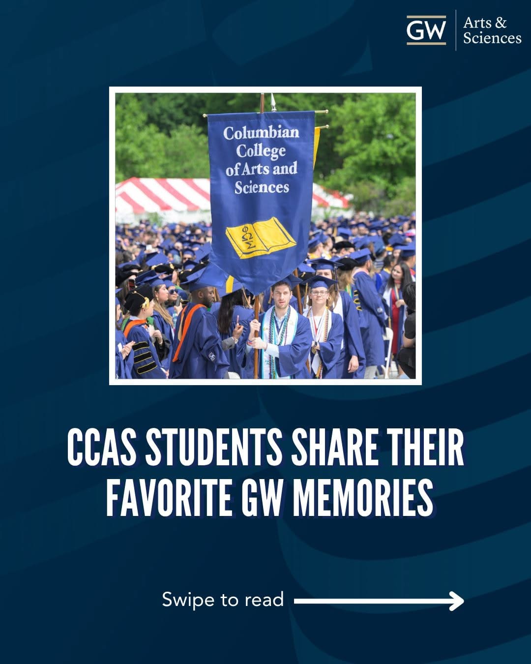 Post 5 by GW Arts & Sciences on Instagram (carousel)