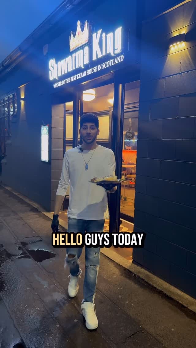 Post 6 by SHAWARMA KING Glasgow on Instagram (video)