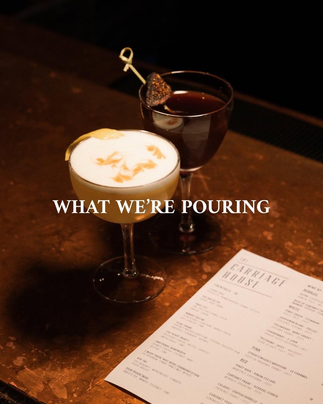 Post 1 by The Carriage House Restaurant on Instagram (carousel)