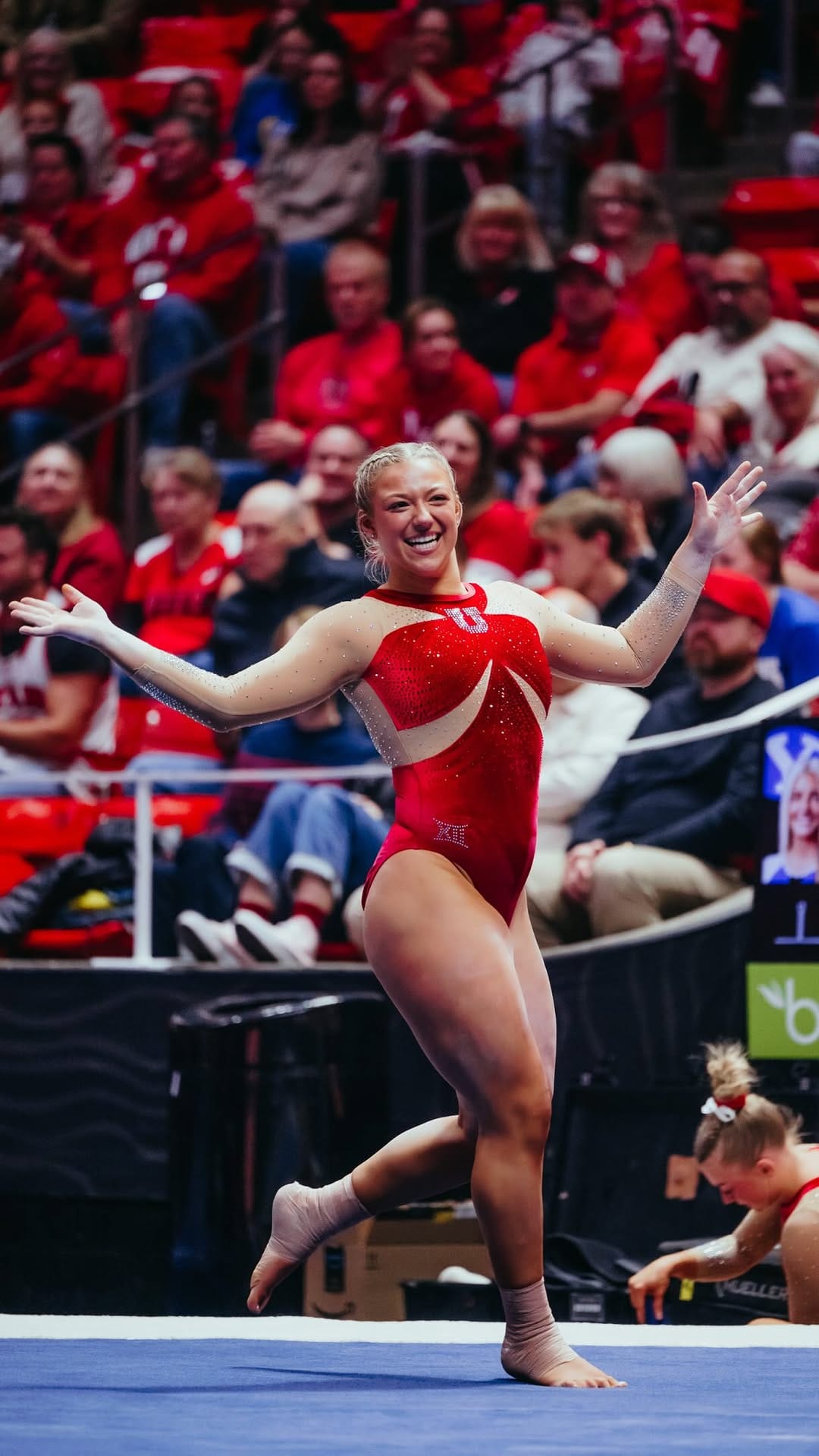 Post 4 by Utah Gymnastics on Instagram (video)