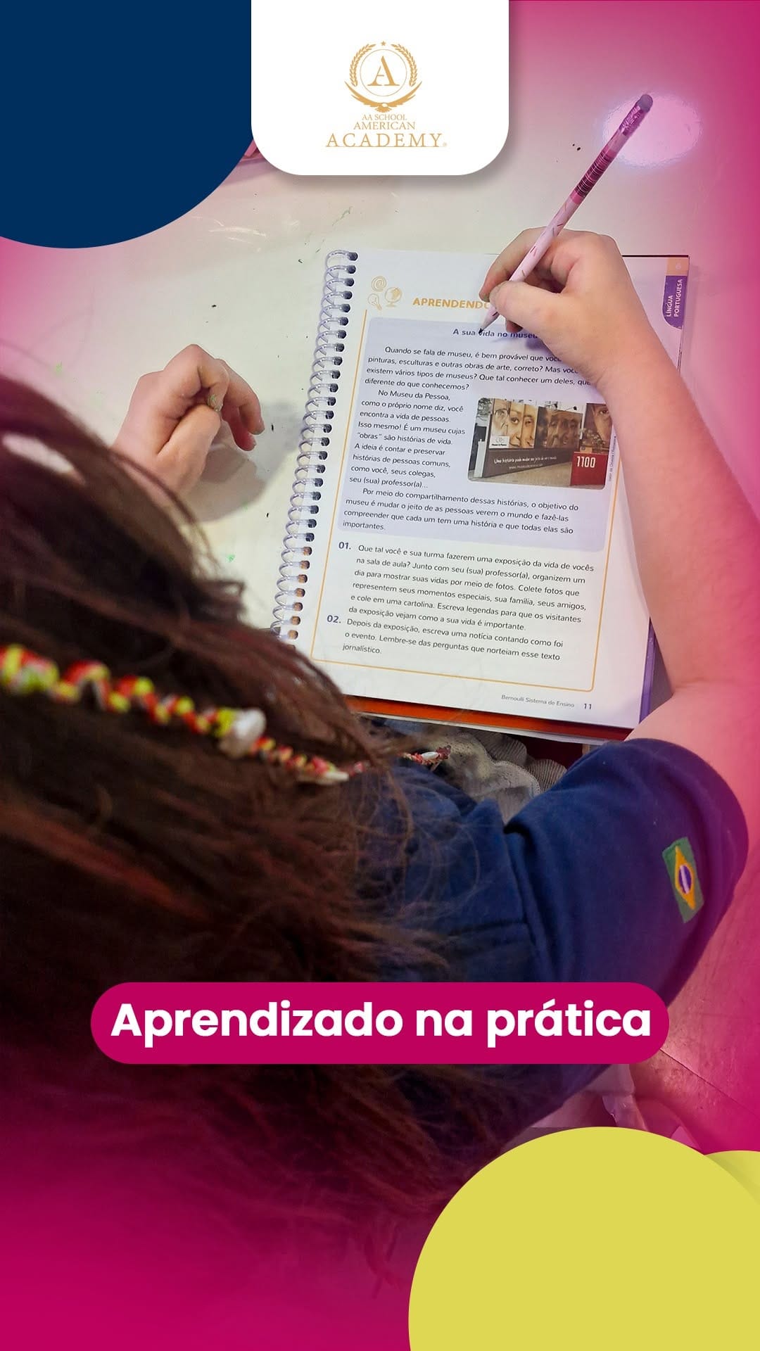 Post 7 by American Academy School on Instagram (video)