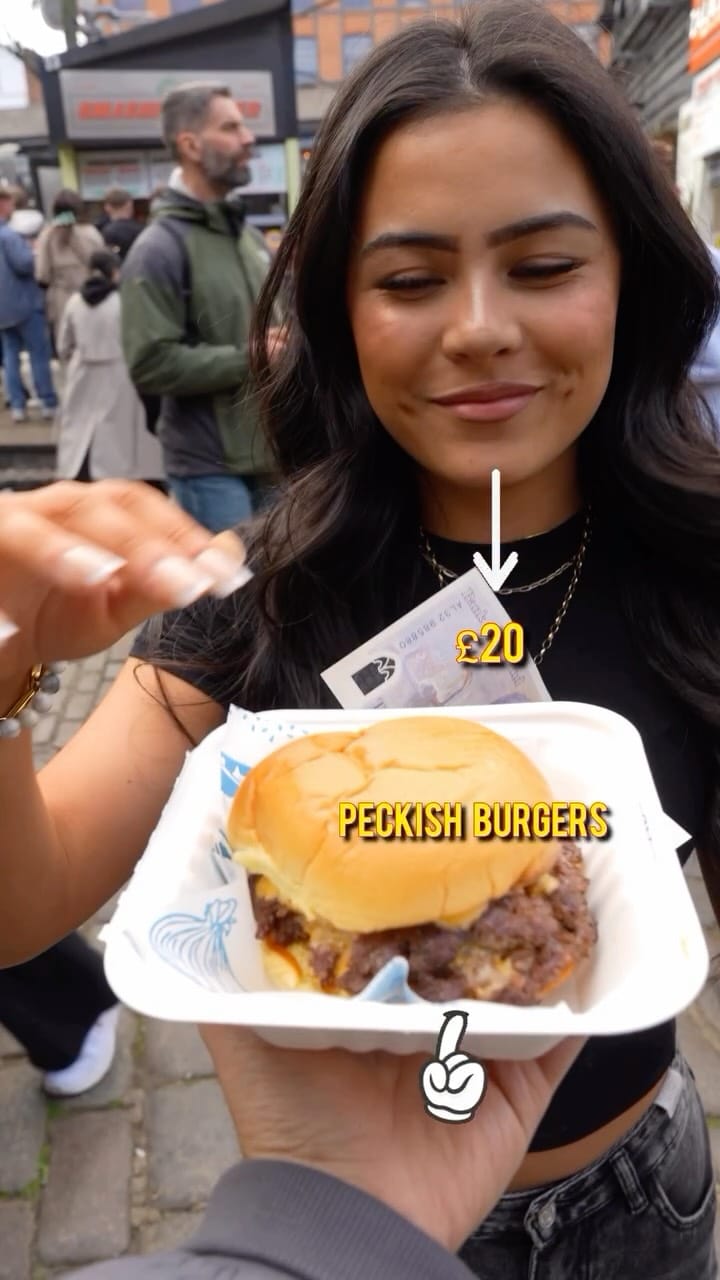 Post 8 by Peckish Burgers - Camden on Instagram (video)
