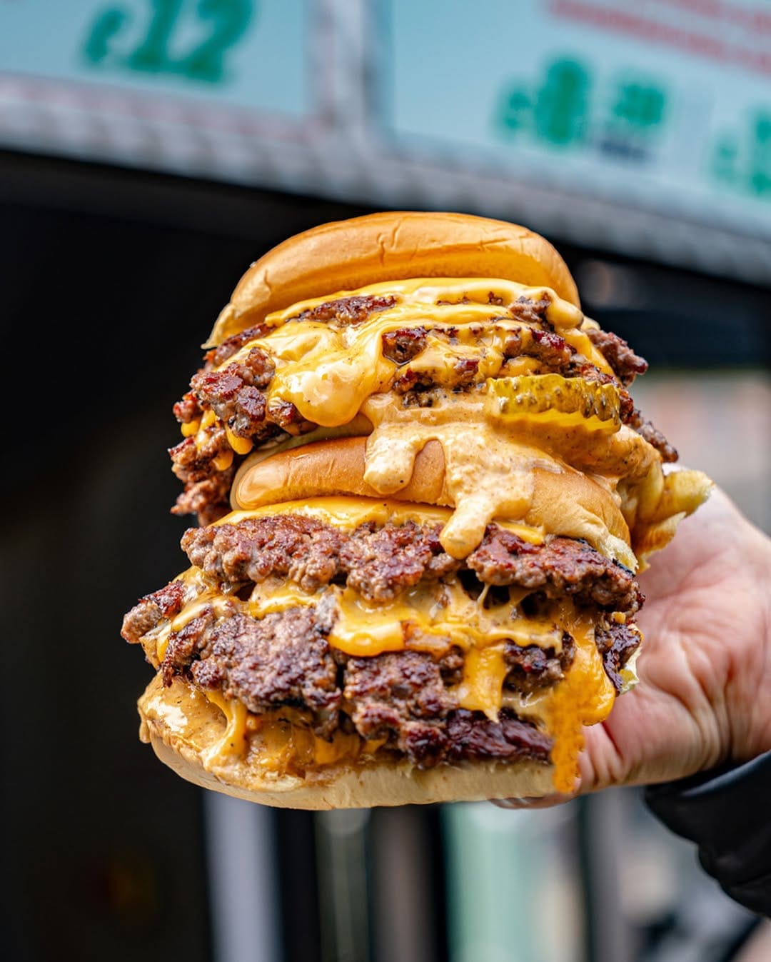 Post 9 by Peckish Burgers - Camden on Instagram (image)