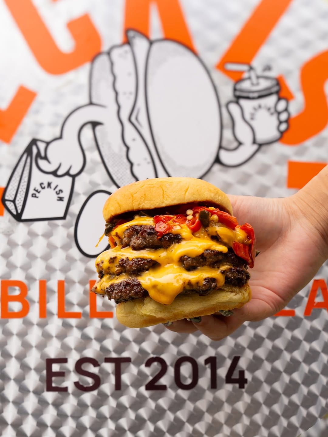 Post 7 by Peckish Burgers - Camden on Instagram (image)