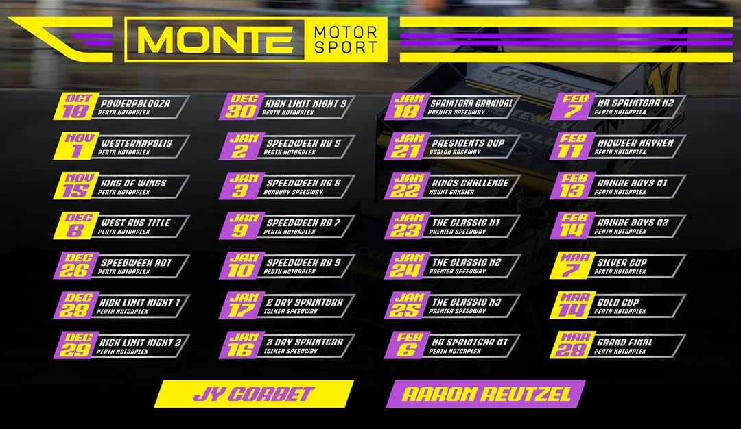 Post 9 by MONTE MOTORSPORT on Instagram (image)