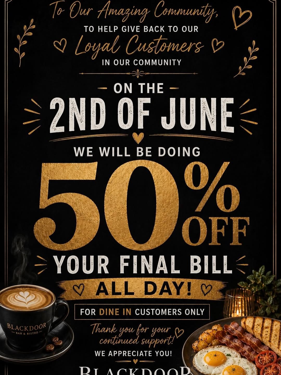 Post 1 by Blackdoor Bar & Bistro | West Derby Village | Brunch on Instagram (image)