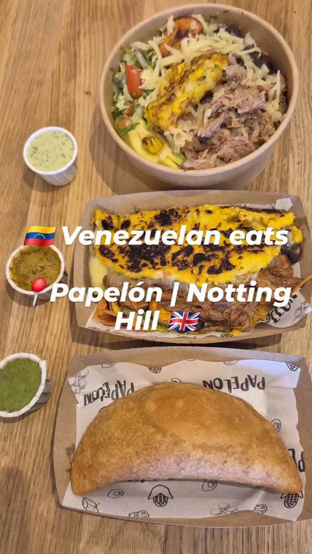 Post 3 by Papelón | Venezuelan Food London on Instagram (video)