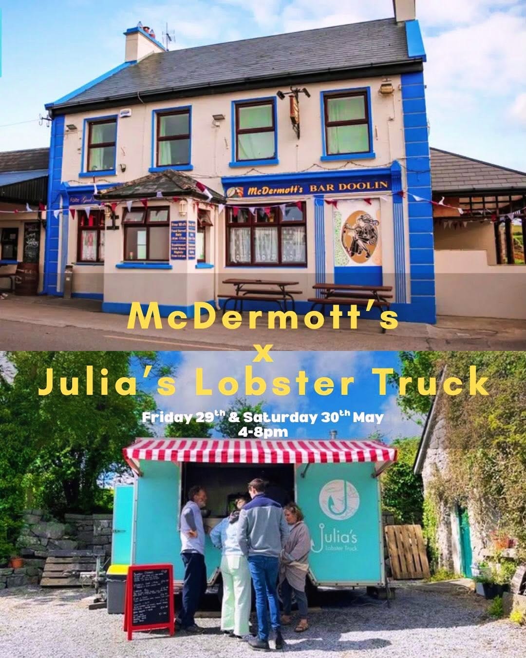 Post 1 by Julia's Lobster Truck on Instagram (carousel)