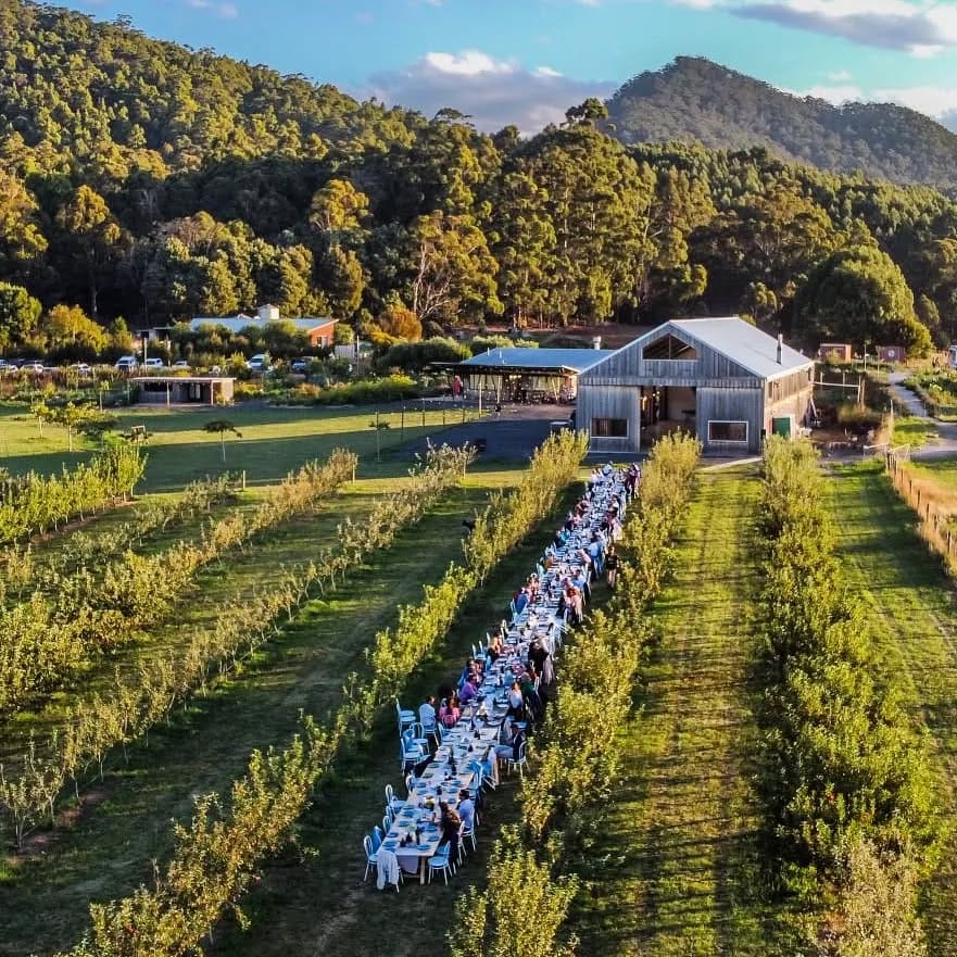 Post 10 by Accommodation | Wedding & Events Venue | Farm Stay Tasmania on Instagram (image)