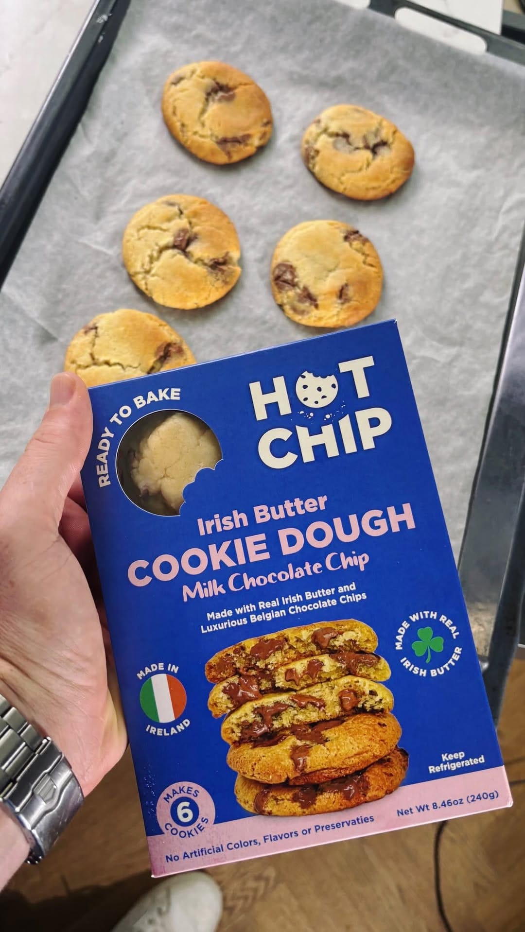 Post 10 by Hot Chip Cookie Dough on Instagram (video)