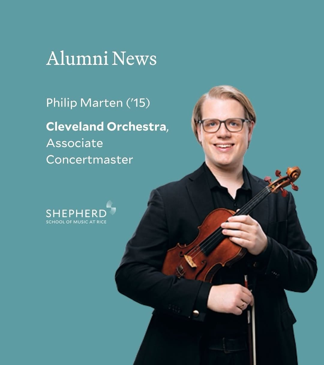 Post 8 by Shepherd School of Music at Rice University on Instagram (carousel)
