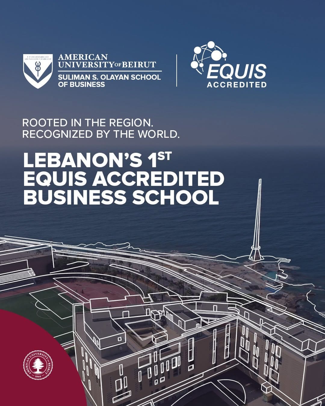 Post 1 by Suliman S. Olayan School of Business at AUB on Instagram (image)
