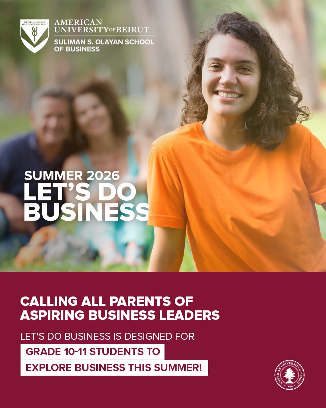 Post 7 by Suliman S. Olayan School of Business at AUB on Instagram (image)