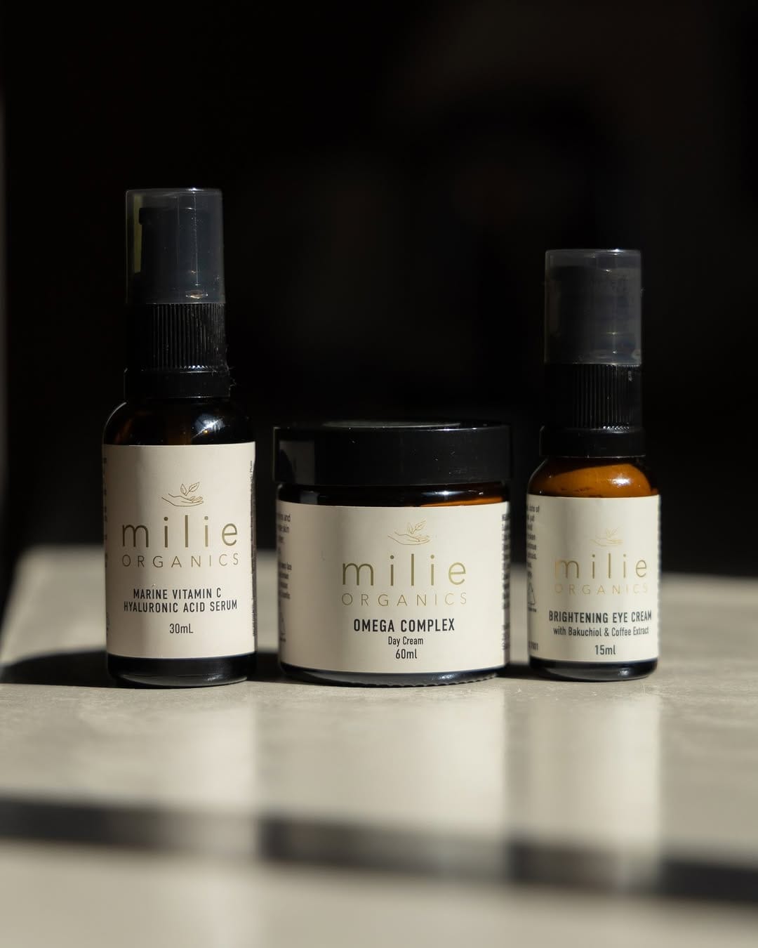 Post 1 by Milie Organics skincare on Instagram (image)