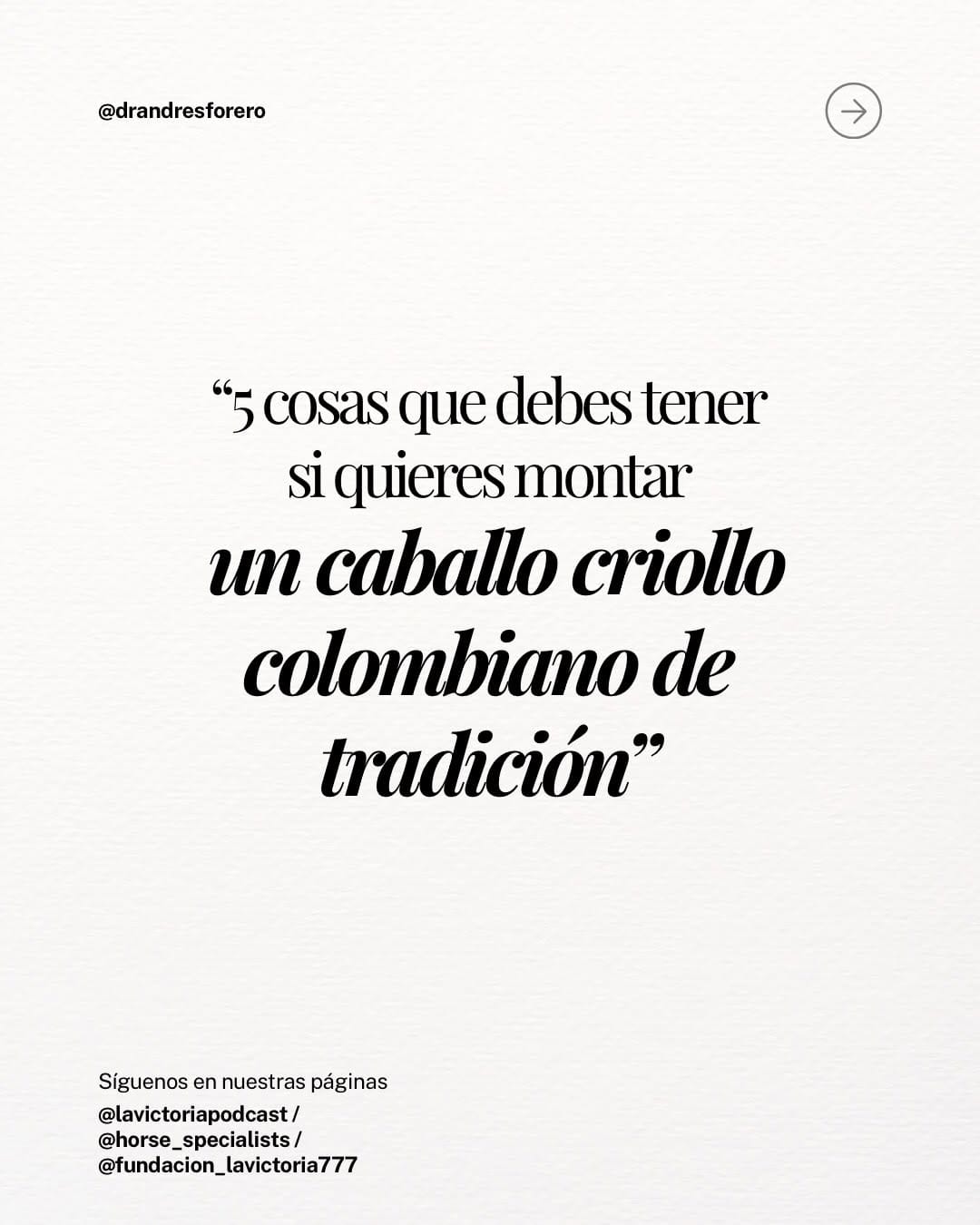 Post 6 by Dr Andres Forero MVZ | Odontología Equina - Bienestar animal on Instagram (carousel)