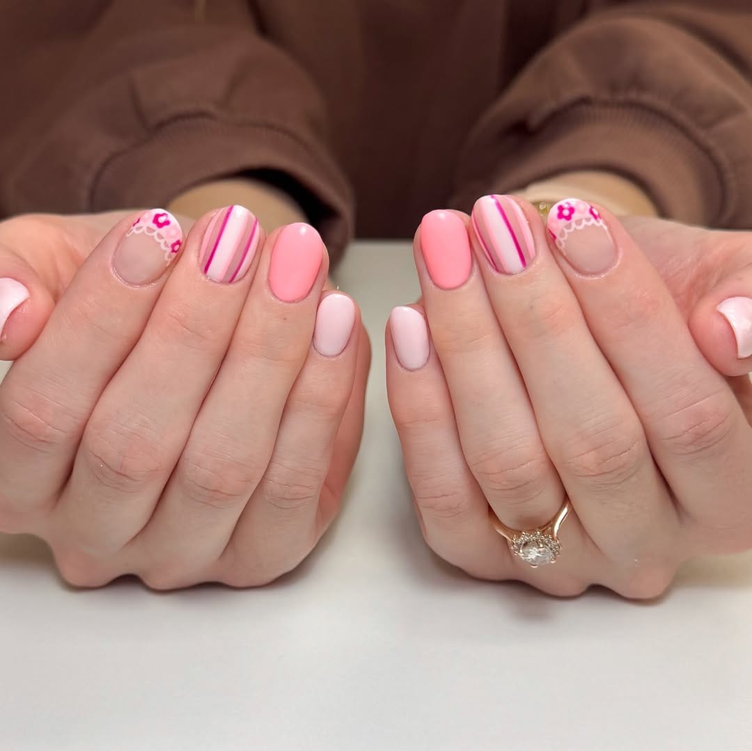 Post 7 by Aubrey Kidd • Nail Artist on Instagram (carousel)