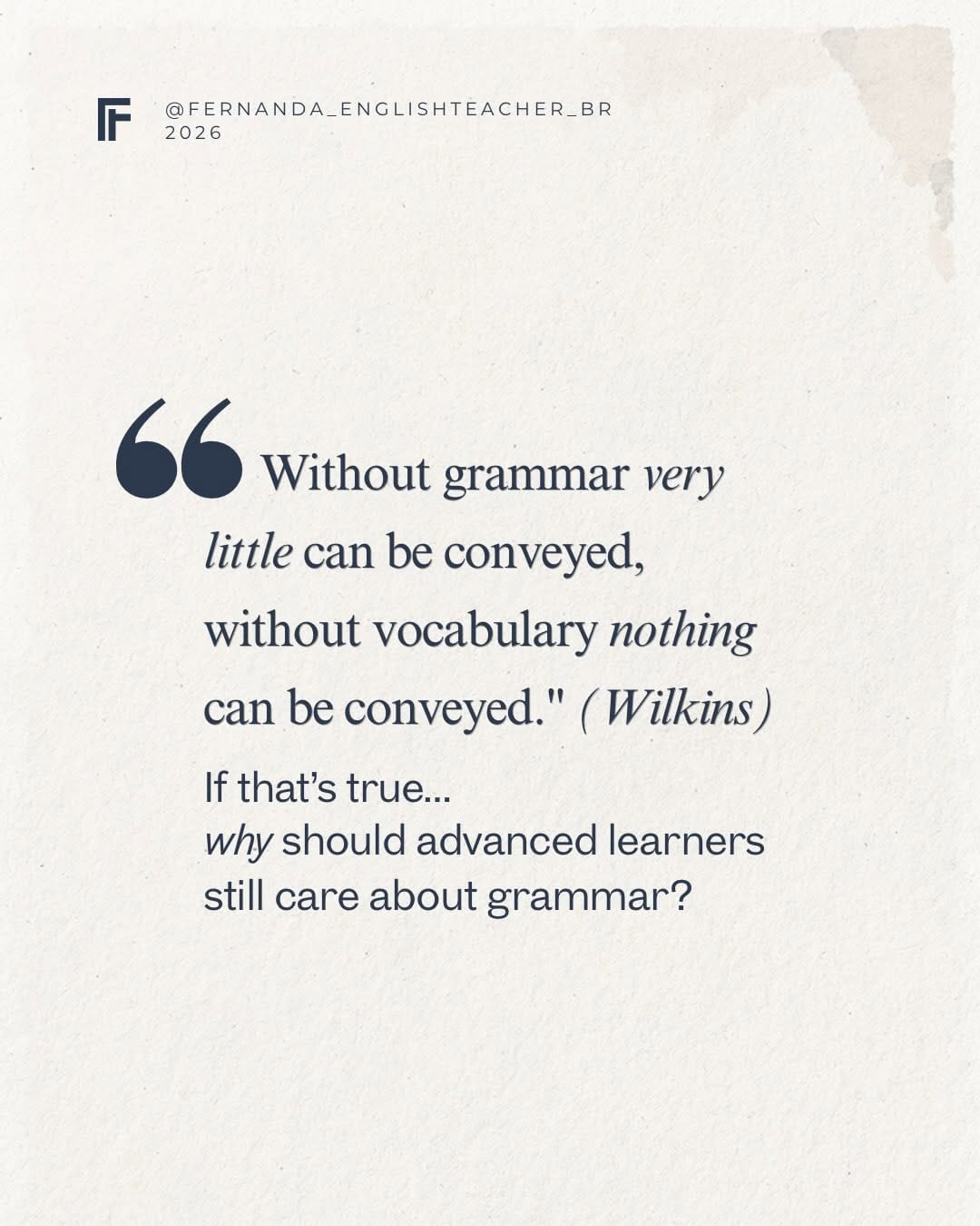 Post 8 by Fernanda Cwiertnia | English for Proficiency on Instagram (carousel)