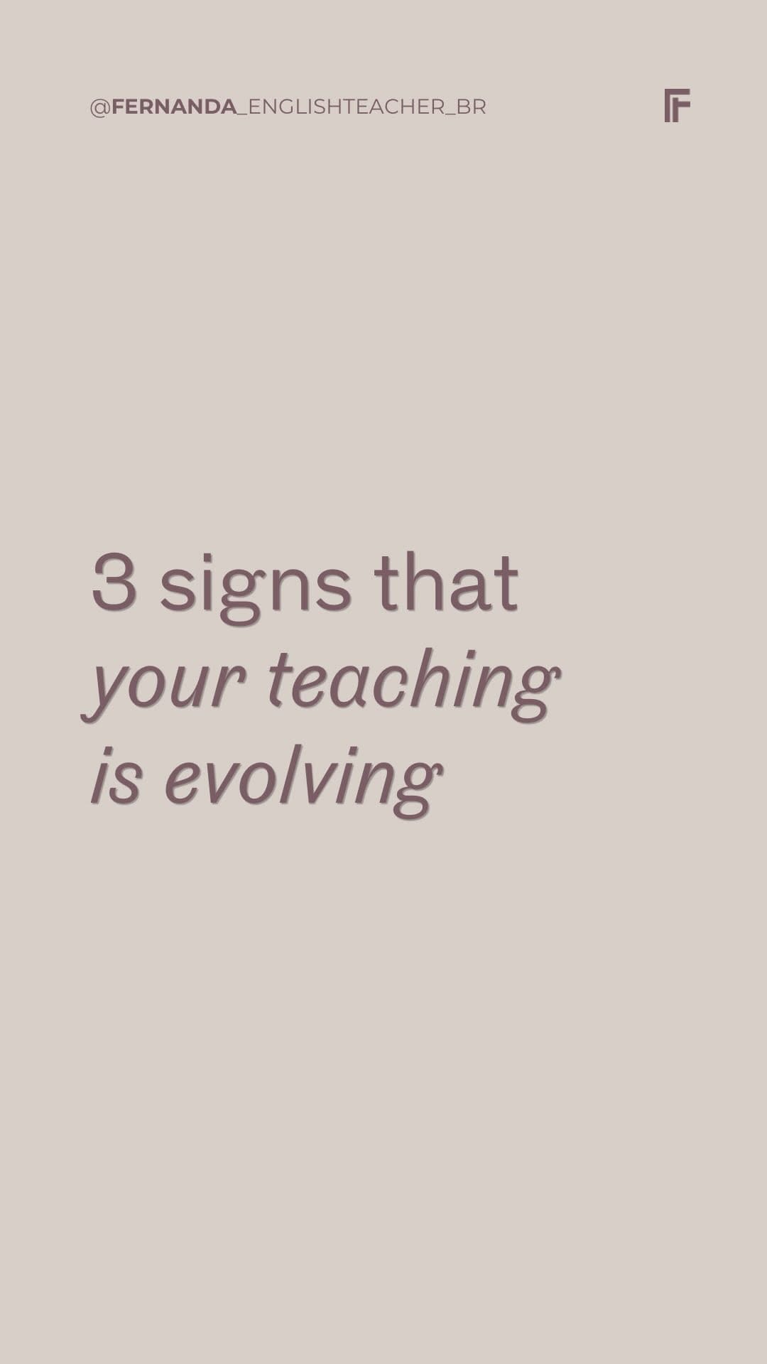 Post 2 by Fernanda Cwiertnia | English for Proficiency on Instagram (video)