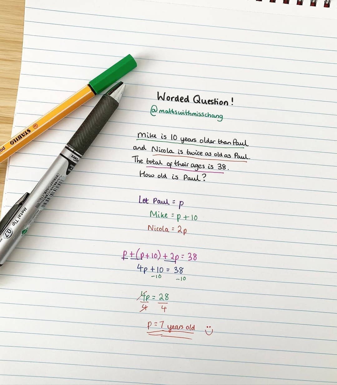 Post 5 by Maths With Miss Chang 👩🏻‍🏫 on Instagram (image)