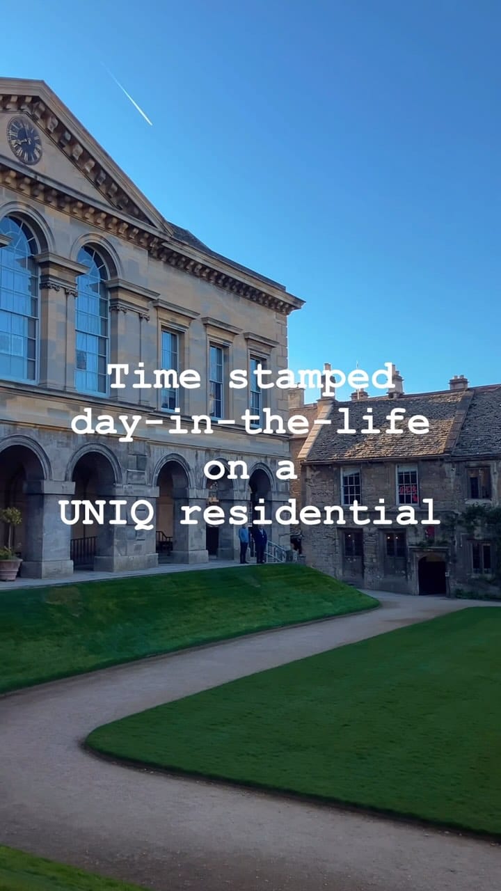 Post 9 by UNIQ access programme on Instagram (video)