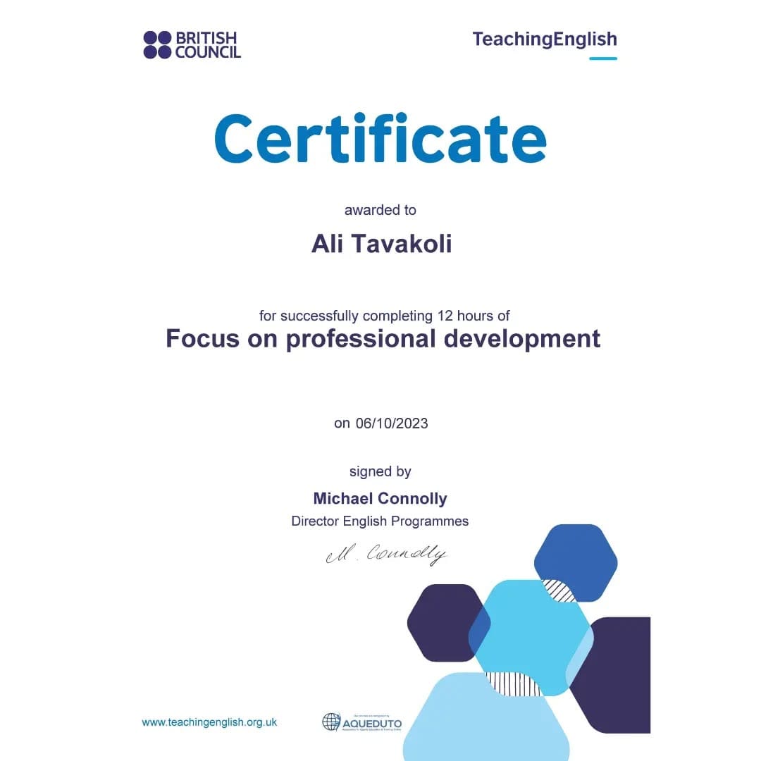 Post 6 by Ali Tavakoli | English Teacher since 2006 | IELTS Instructor on Instagram (carousel)